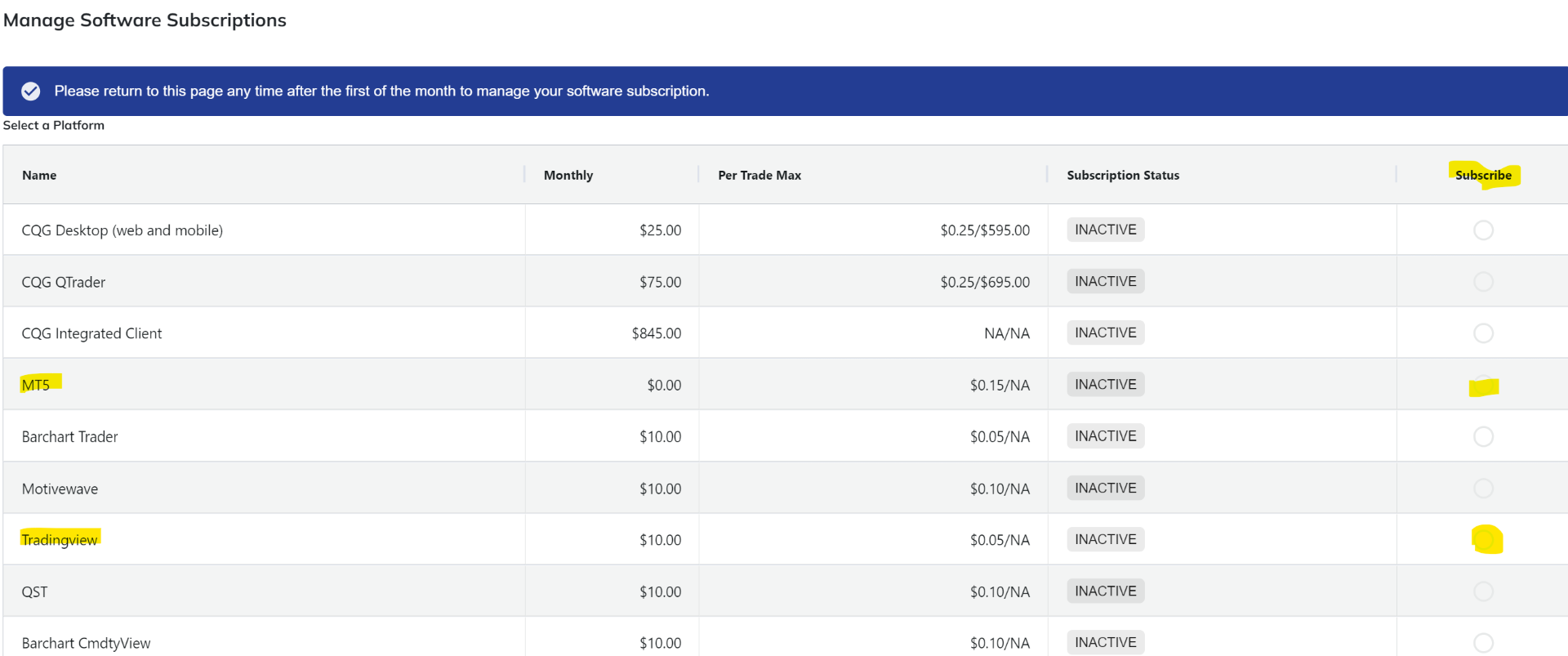 MetaTrader 5 and StoneX Futures